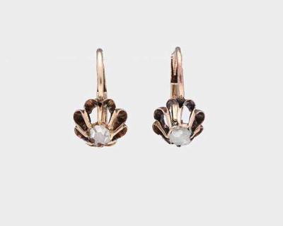 Diamantrauten Ohrringe zus. ca. 0,10 ct - Gioielli