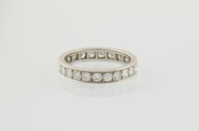 Brillant Memoryring zus. ca. 1,23 ct - Gioielli