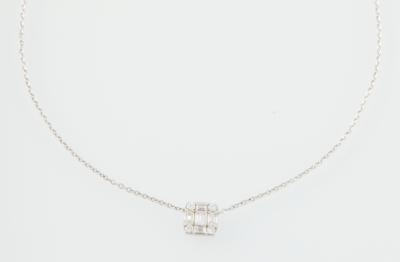 Diamantcollier zus. ca. 1,40 ct - Gioielli