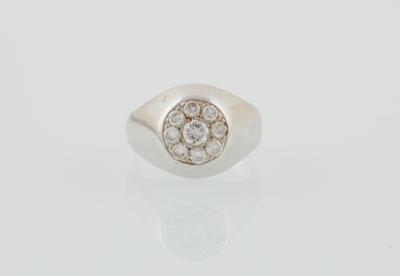 Brillantring zus. ca. 0,70 ct - Jewellery