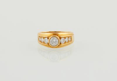 Brillantring zus. ca. 0,90 ct - Schmuck