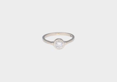 Brillantsolitär Ring ca. 0,50 ct - Schmuck