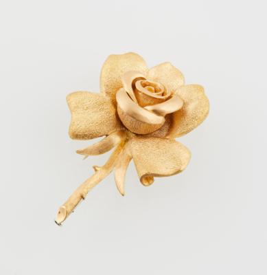 Brosche Rose - Jewellery