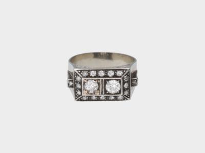 Diamantring zus. ca. 0,90 ct - Klenoty