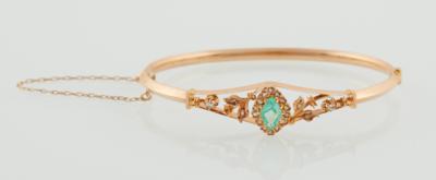 Smaragd Diamantrauten Armreif - Jewellery