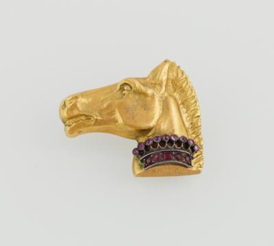 Brosche Pferdekopf - Jewellery