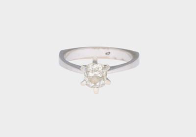 Altschliffdiamant Solitär Ring ca. 0,80 ct - Jewellery