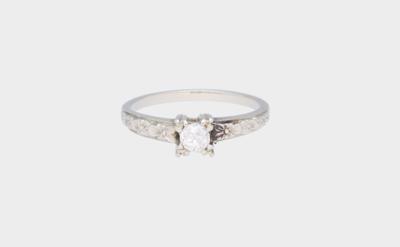 Altschliffdiamantsolitär Ring ca. 0,30 ct - Jewellery
