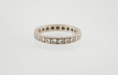 Brillant Memoryring zus. ca. 0,70 ct - Jewellery