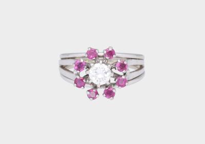 Brillant Rubin Ring - Jewellery