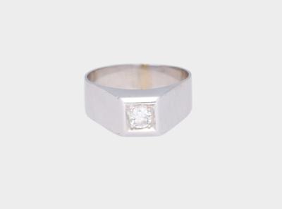 Brillant Solitär Ring ca. 0,25 ct - Jewellery