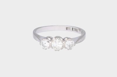 Brillantring zus. ca. 0,65 ct - Schmuck