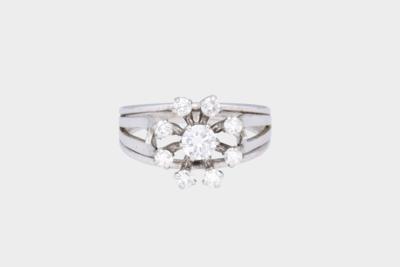 Brillantring zus. ca. 0,80 ct - Jewellery