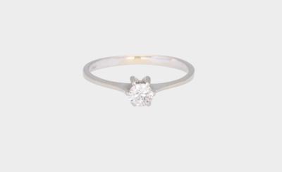 Brillantsolitär Ring ca. 0,35 ct - Schmuck