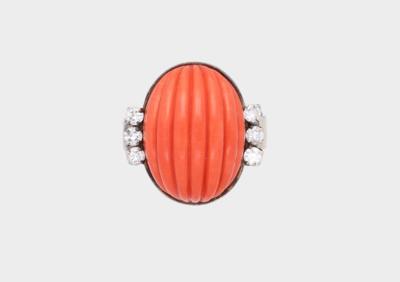 Korallen Ring - Jewellery