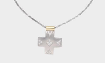 Brillant Collier zus. ca. 0,40 ct - Gioielli