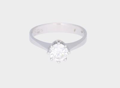 Brillant Solitär Ring ca. 0,80 ct - Schmuck