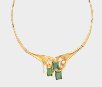 Brillant Turmalin Collier - Jewellery