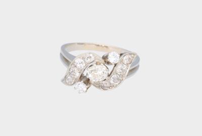 Altschliffdiamant Ring zus. ca. 1,60 ct - Schmuck