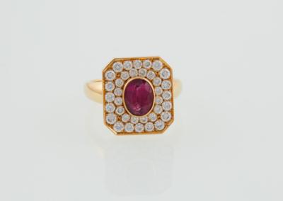 Brillant Rubin Ring - Jewellery