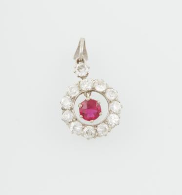 Brillantanhänger zus. ca. 1,80 ct - Schmuck