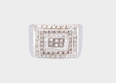 Brillantring zus. ca. 0,80 ct - Klenoty