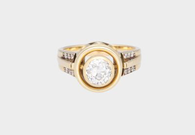 Brillantring zus. ca. 1,05 ct - Schmuck