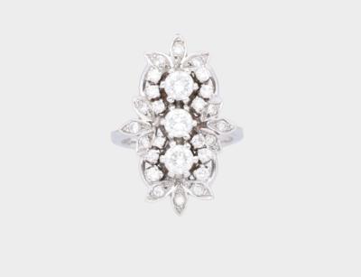 Brillantring zus. ca. 1,45 ct - Schmuck