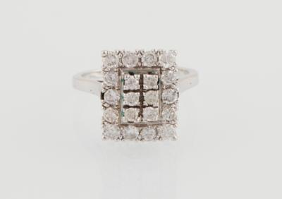 Brillantring zus. ca. 1 ct - Klenoty