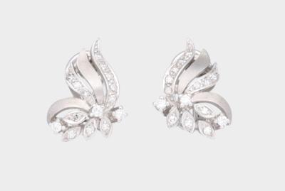 Diamant Ohrclips zus. ca. 0,50 ct - Jewellery