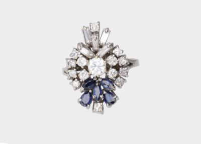 Diamant Saphirring - Jewellery