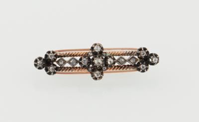 Diamantbrosche zus. ca. 0,50 ct - Jewellery