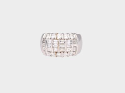 Diamantring zus. ca. 2 ct - Jewellery