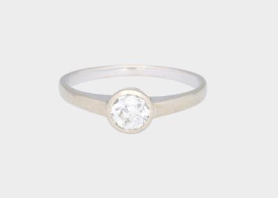 Altschliffdiamantsolitär Ring ca. 0,60 ct - Jewellery