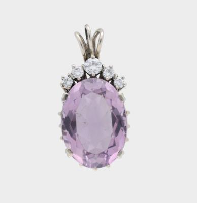 Brillant Amethyst Anhänger - Jewellery