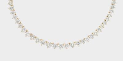 Brillant Collier zus. ca. 17,10 ct - Jewellery