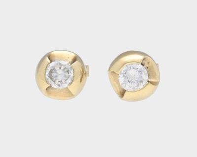 Brillant Ohrstecker zus. ca. 0,60 ct - Jewellery