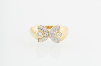 Brillantring zus. ca. 0,20 ct - Schmuck