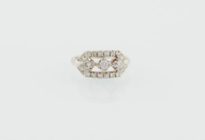 Brillantring zus. ca. 0,60 ct - Klenoty