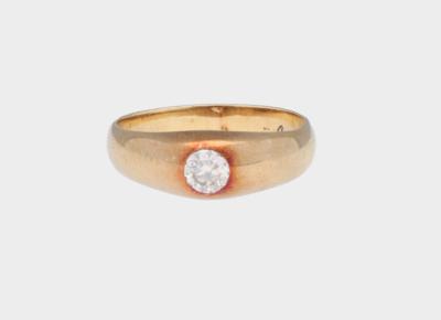 Brillantsolitär Ring ca. 0,41 ct - Schmuck