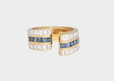 Diamant Saphirring - Jewellery