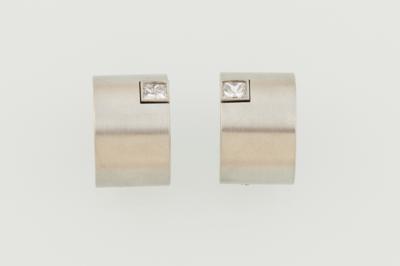 Diamantcreolen zus. ca.0,75 ct - Schmuck