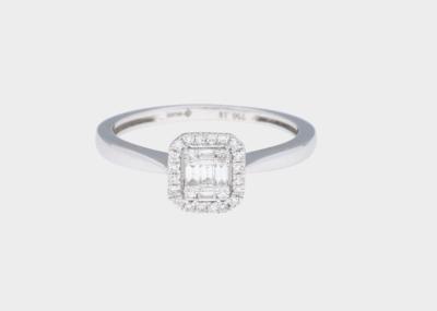 Diamantring zus. ca. 0,18 ct - Schmuck