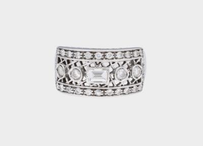 Diamantring zus. ca. 1 ct - Schmuck