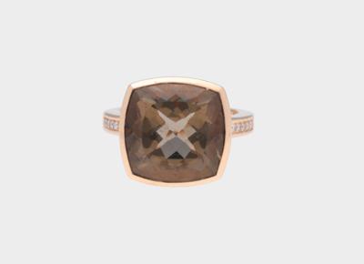 Rauchquarz Ring - Jewellery