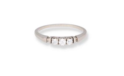 Altschliffdiamant Ring zus. ca. 0,30 ct - Schmuck