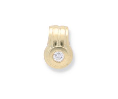 Brillant Anhänger ca. 0,10 ct - Schmuck