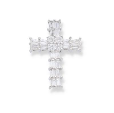 Brillant Diamant Kreuz Anhänger - Jewellery