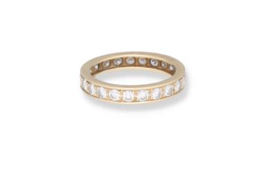 Brillant Memoryring zus. ca. 1,60 ct - Gioielli