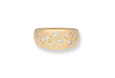 Brillant Ring zus. ca. 0,16 ct - Gioielli